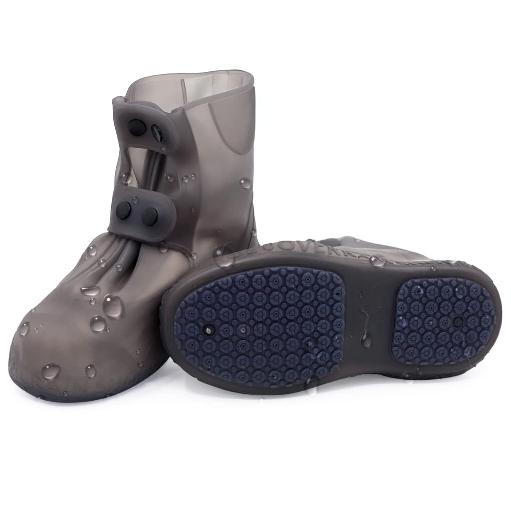 PALAY Silicone Shoe Covers for Kids, Men, Women with Double-Breasted, Anti-Slip and Waterproof Shoe Cover, TPE Sole Wear-resistant and Reusable Shoes Cover for Rainy Season (for Size 5.5-6.5) PALAY Silicone Shoe Covers for Kids, Men, Women with Double-Breasted, Anti-Slip and Waterproof Shoe Cover, TPE Sole Wear-resistant and Reusable Shoes Cover for Rainy Season (for Size 5.5-6.5)
